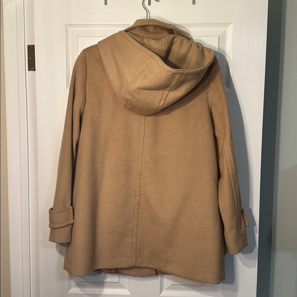 Ralph Lauren Camel Wool Peacoat - Picture 2 of 3